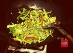 彩椒炒腊肉的做法图解4