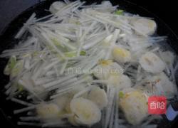 白萝卜鱼丸汤的做法图解5