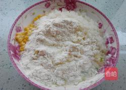 白萝卜玉米粒鸡蛋饼的做法图解6