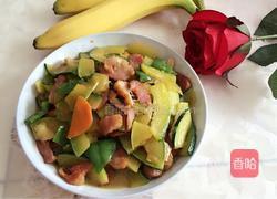 鹅肉炒南瓜的做法图解7