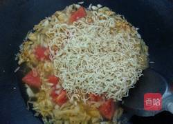 卷心菜番茄面的做法图解10