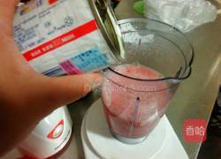 西瓜酸奶沙冰排的做法图解3