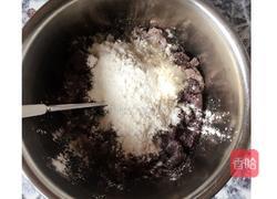 黑米豆渣饼的做法图解2