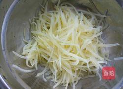 炝拌彩椒土豆丝的做法图解5