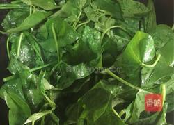 蒜蓉炒番薯叶的做法图解2