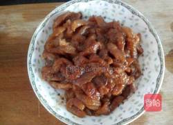 韭黄豆芽炒肉丝的做法图解2