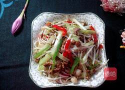 韭黄豆芽炒肉丝的做法图解10