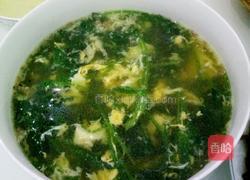 菠菜鸡蛋汤的做法图解5