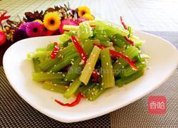 凉拌彩椒芹菜的做法图解8