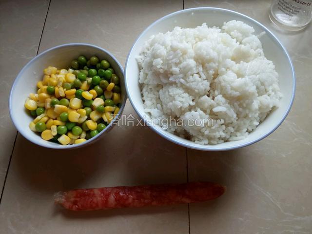 准备所以食材。