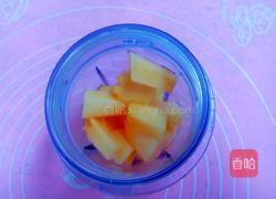 哈密瓜奶昔的做法图解3