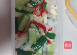 洗澡泡菜之酸辣萝卜黄瓜条的做法图解8