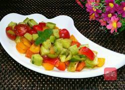 五彩拌菜的做法图解11