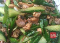 辣椒黄瓜炒鸡翅的做法图解6