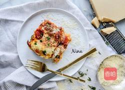 蔬菜千层面焗烤圣女果的做法图解9