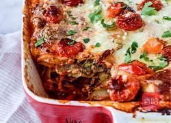 蔬菜千层面焗烤圣女果的做法图解6