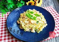 鸡肉炒卷心菜的做法图解6