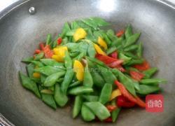 彩椒豆角的做法图解8
