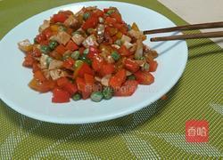 五彩豆腐的做法图解6