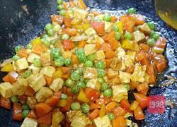 五彩豆腐的做法图解5