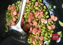 火腿焖青豆的做法图解3