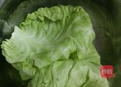 卷心菜包肉的做法图解1