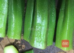 白灼秋葵的做法图解10