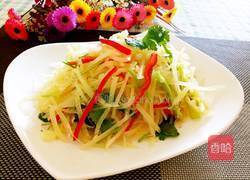 炝拌彩椒土豆丝的做法图解11