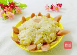 绿豆芽煮饭的做法图解8