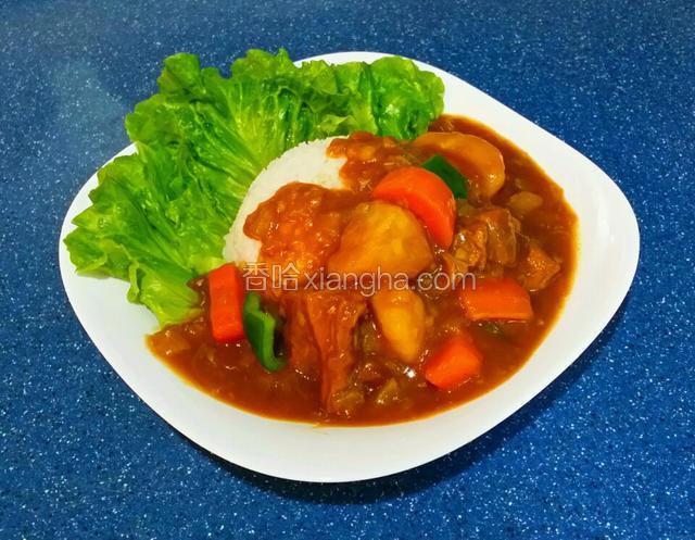 日式咖喱牛腩飯