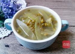 西瓜皮绿豆甜汤的做法图解8