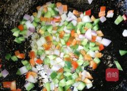 彩椒火腿炒玉米的做法图解3