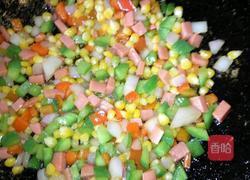 彩椒火腿炒玉米的做法图解4