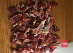 炒鸭胗的做法图解3