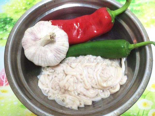 备好材料。