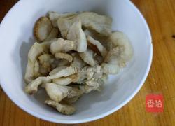 绿豆芽炒肉片（猪油膏版)的做法图解3