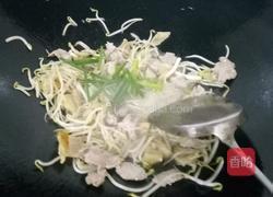 绿豆芽炒肉片（猪油膏版)的做法图解7