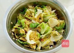 凉拌手撕卷心菜的做法图解11