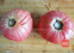 糖拌西红柿的做法图解2