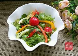 彩椒拌苦菊的做法图解9