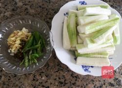 白油丝瓜的做法图解3