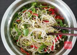 凉拌绿豆芽菜的做法图解8
