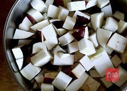 圆茄子烧五花肉的做法图解4