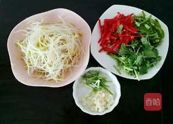 凉拌绿豆芽菜的做法图解4