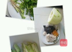 咸蛋茄子虾仁煲的做法图解1