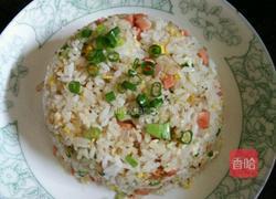 洋葱火腿肠蛋炒饭的做法图解10