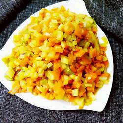 菜椒三丁的做法[图]