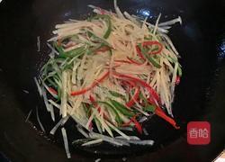 彩椒土豆丝的做法图解4