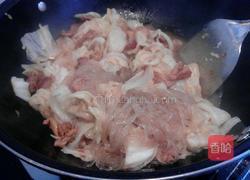 卷心菜炖粉条的做法图解5