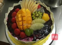 圣女果水果蛋糕的做法图解7